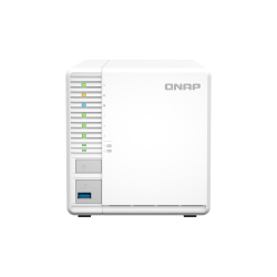 QNAP TS-364-8G | 3-zatokowy serwer NAS, Intel Celeron, 8GB RAM, 1x 2,5GbE RJ-45, Tower