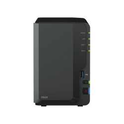 Synology DS223 | 2-zatokowy serwer NAS, ARM, 2GB RAM, 1GbE RJ-45, Tower