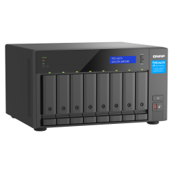 QNAP TVS-h874-i7-32G | 8-zatokowy serwer NAS, Intel Core, 32GB RAM, 2x 2,5GbE RJ-45, PCIe Gen4 Tower
