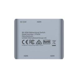 Unitek Dwukierunkowy przełącznik HDMI 2.1 8K 2na1