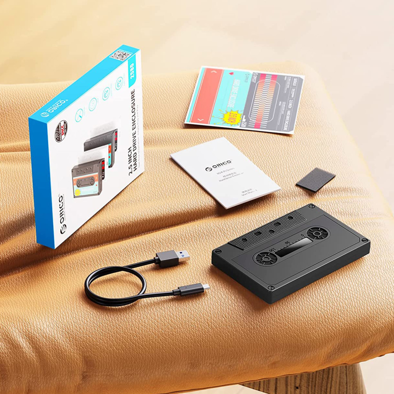 Orico Obudowa dysku SATA 2,5'' USB-C 6Gbps kaseta