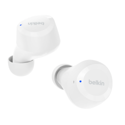 Belkin Słuchawki bezprzewodowe, douszne, SoundForm Bolt 2, IPX5, BT 5.3, białe