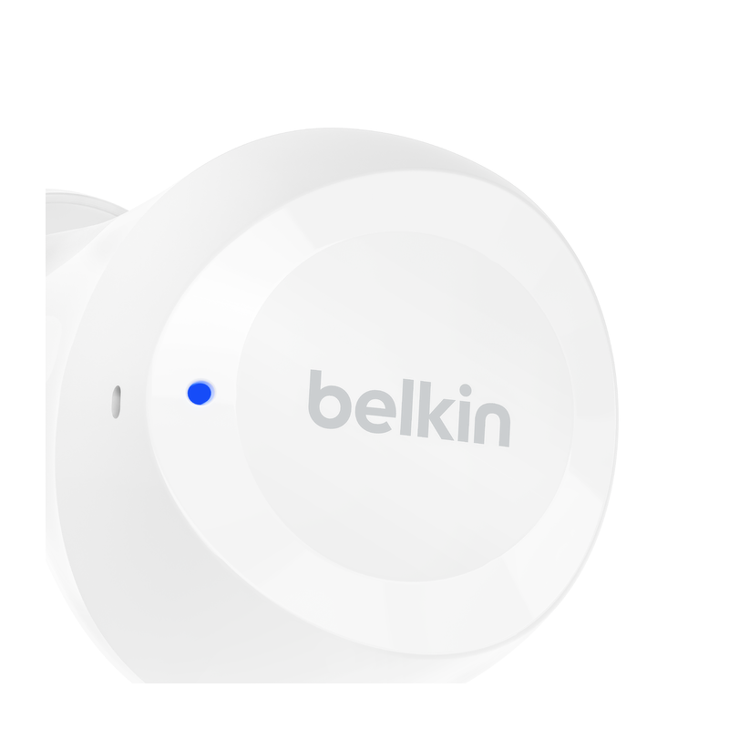 Belkin Słuchawki bezprzewodowe, douszne, SoundForm Bolt 2, IPX5, BT 5.3, białe