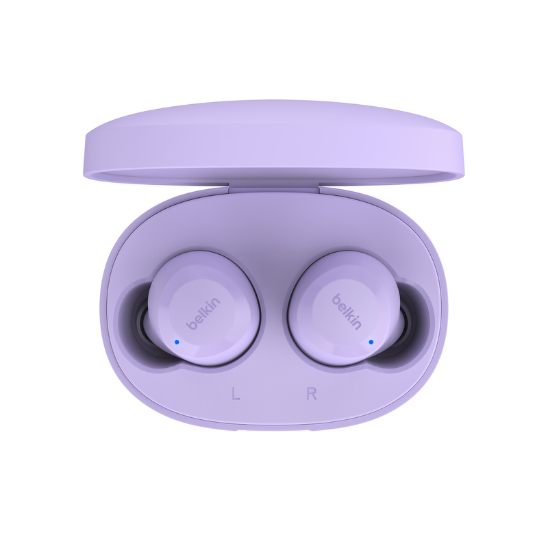 Słuchawki bezprzewodowe, douszne, SoundForm Bolt 2, IPX5, BT 5.3, lawendowe