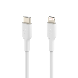 Belkin BoostCharge Kabel USB-C na Lightning, MFi, 2m, biały