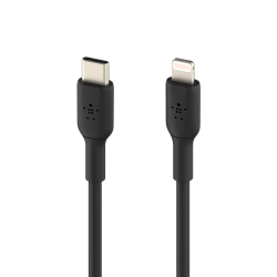 Belkin BoostCharge Kabel USB-C na Lightning, MFi, 2m, czarny