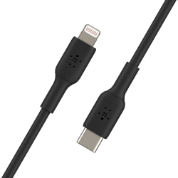 Belkin BoostCharge Kabel USB-C na Lightning, MFi, 2m, czarny