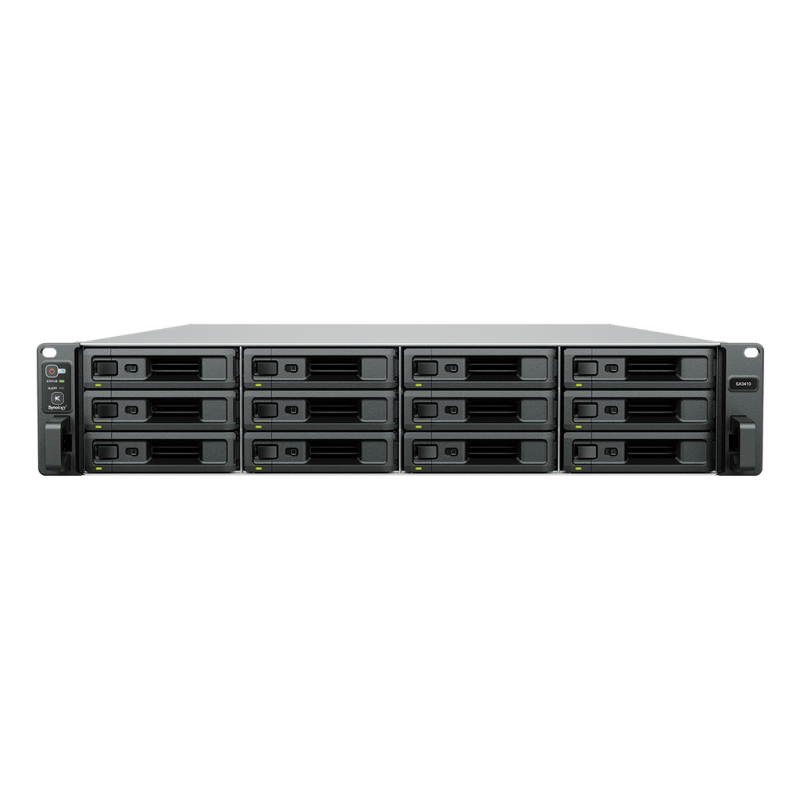 Synology SA3410 | 12-zatokowy serwer Synology Intel Xeon 16GB RAM 4x 1GbE 2x 10GbE RJ-45 RP RACK 2U