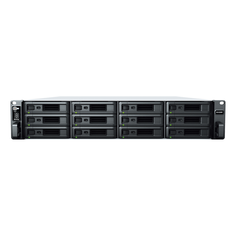 Synology RX1223RP | 12-zatokowa jednostka rozszerzająca dla serwerów NAS, RP, RACK 2U