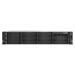 QNAP TS-855eU-RP-8G | 8-zatokowy płytki serwer NAS, Intel Atom, 8GB RAM, 2x 2,5GbE RJ-45, RP, RACK