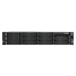QNAP TS-855eU-8G | 8-zatokowy płytki serwer NAS, Intel Atom, 8GB RAM, 2x 2,5GbE RJ-45, RACK