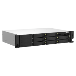 QNAP TS-864eU-RP-8G | 8-zatokowy płytki serwer NAS, Intel Celeron, 8GB RAM, 2x 2,5GbE RJ-45, RP RACK