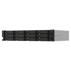 QNAP TS-1264U-RP-8G | 12-zatokowy serwer NAS, Intel Celeron, 8GB RAM, 2x 2,5GbE RJ-45, RP, RACK