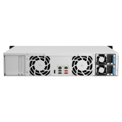 QNAP TS-1264U-RP-8G | 12-zatokowy serwer NAS, Intel Celeron, 8GB RAM, 2x 2,5GbE RJ-45, RP, RACK