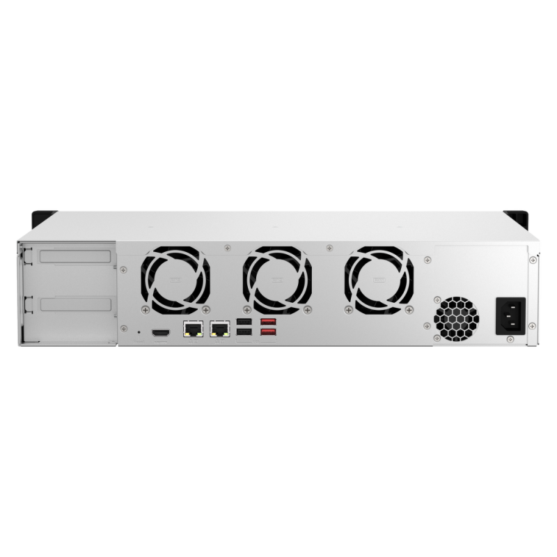 QNAP TS-864eU-8G | 8-zatokowy płytki serwer NAS, Intel Celeron, 8GB RAM, 2x 2,5GbE RJ-45, RACK