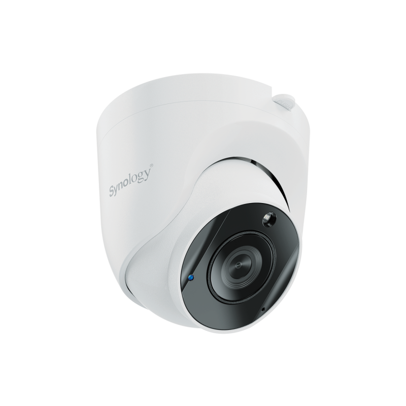Synology TC500 | 5Mpix kamera IP typu turret, diody IR, kąt widzenia 110°, IP67, IK10