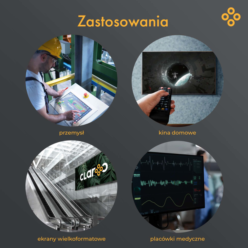 Claroc Kabel optyczny HDMI 2.1 AOC 8K 120Hz 70 m