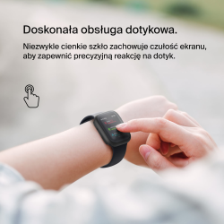 Belkin Szkło na Apple Watch 44/45mm 9/8/7/6/5/4/SE, czarne