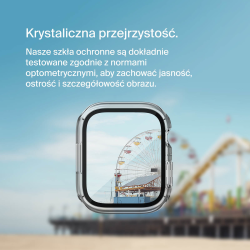 Belkin Szkło na Apple Watch 44/45mm 9/8/7/6/5/4/SE, przezroczyste