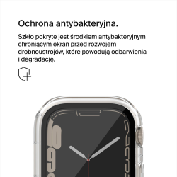 Belkin Szkło na Apple Watch 44/45mm 9/8/7/6/5/4/SE, przezroczyste