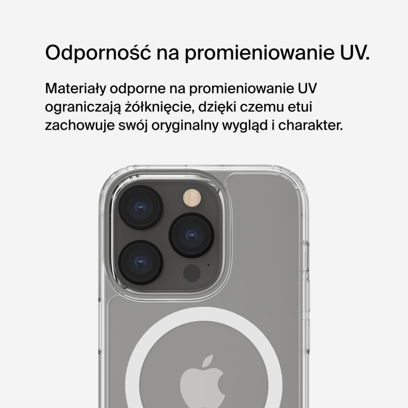 Belkin Etui do iPhone 14 Pro MagSafe, przezroczyste