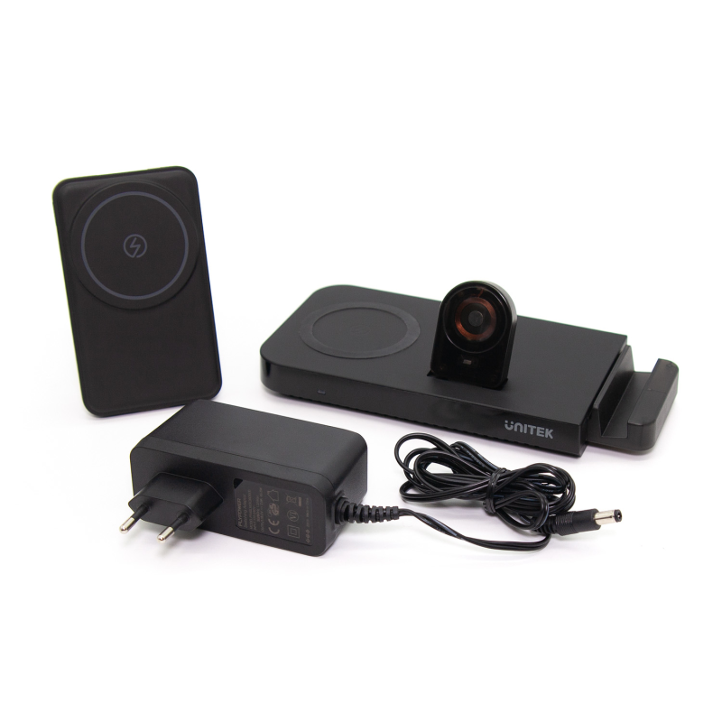 Unitek Ładowarka bezprzewodowa 48W z powerbankiem