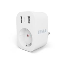 Tesla gniazdko 4 gniazda 2xUSB-A 1xUSB-C