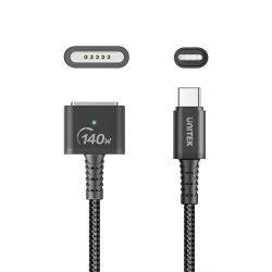 Unitek Kabel zasilający USB-C - MagSafe 3 140W 1 m