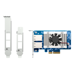 QNAP QXG-10G2T | 2-portowa karta rozszerzeń 10GbE Base-T dla QNAP/PC