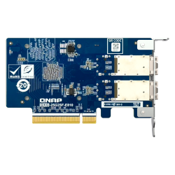 QNAP QXG-25G2SF-E810 | 2-portowa karta rozszerzeń 25GbE SF28… | PartsPC.pl