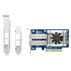 QNAP QXG-25G2SF-E810 | 2-portowa karta rozszerzeń 25GbE SF28… | PartsPC.pl