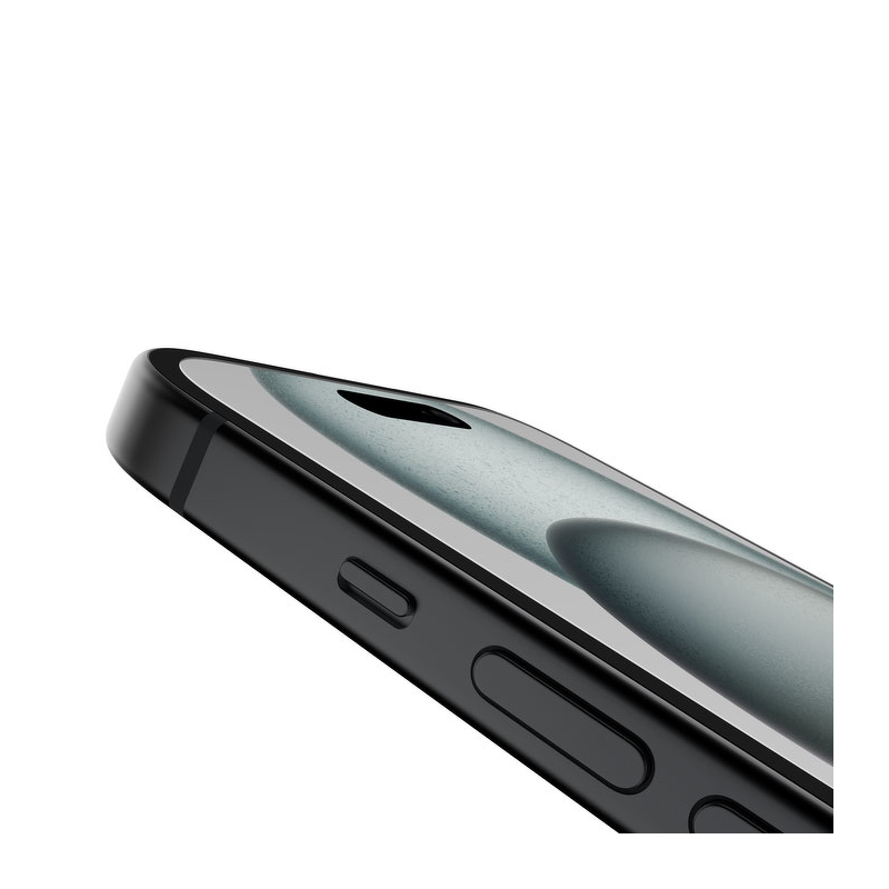 Belkin Szkło na iPhone 16 / 15 / 14 Pro, UltraGlass 2, z aplikatorem