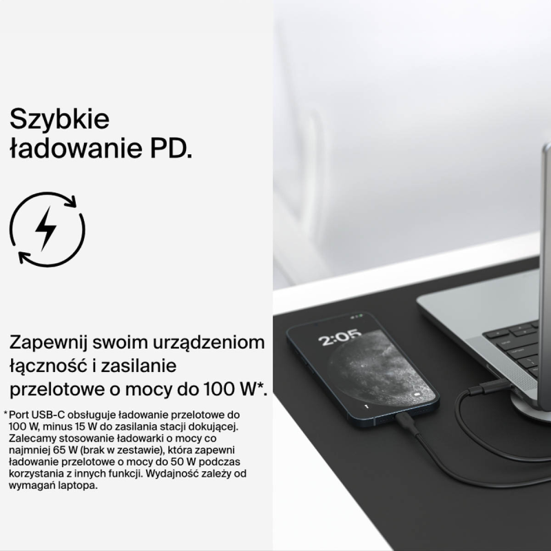 Belkin Stacja dokująca 11w1 USB-C, 2x HDMI 4K, PD 100W