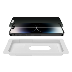 Belkin Szkło prywatyzujące na iPhone 15 Pro Max, Tempered Glass, z aplikatorem