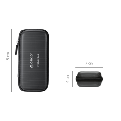 Orico Etui na dysk zewnętrzny M.2, czarne