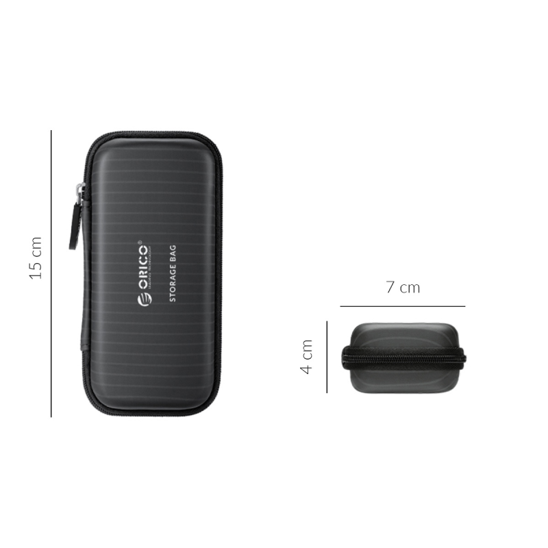 Orico Etui na dysk zewnętrzny M.2, czarne