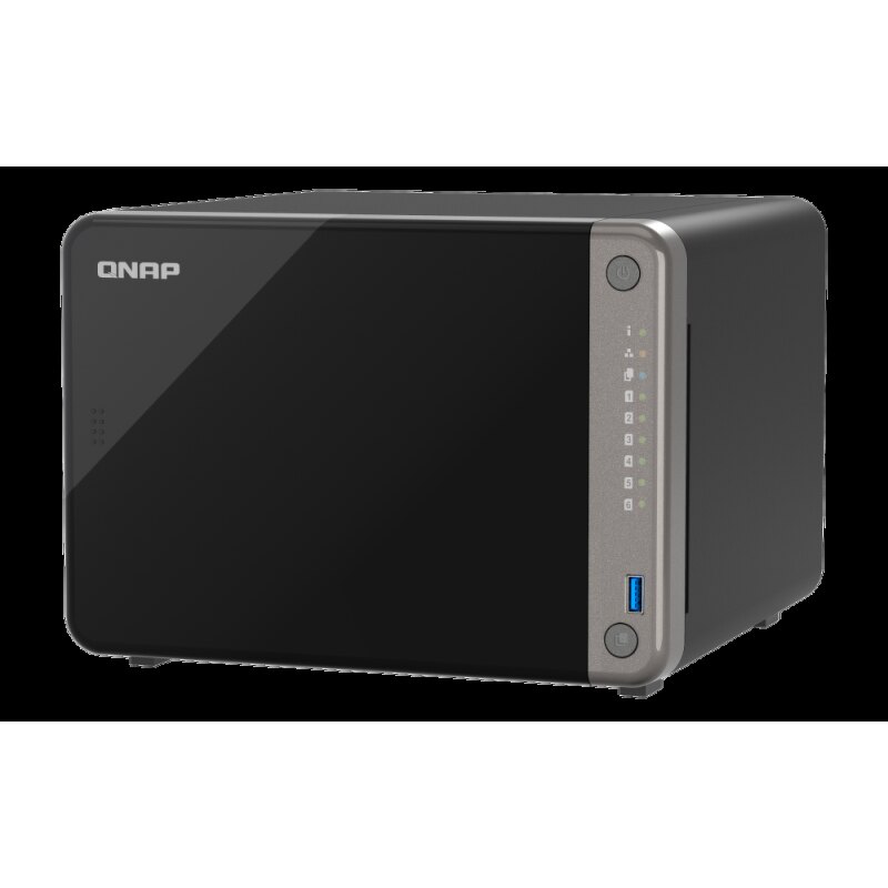QNAP TS-AI642-8G | 6-zatokowy serwer oparty na sztucznej int… | PartsPC.pl