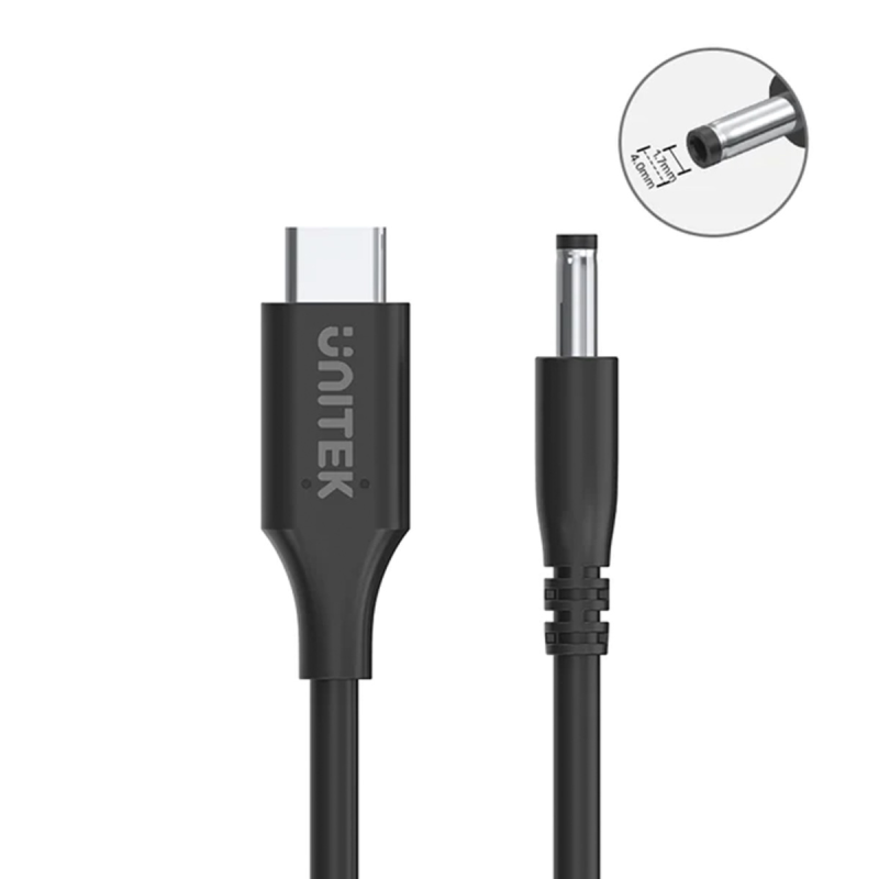 Kabel zasilający do Lenovo 65W USB-C - DC4,0mm