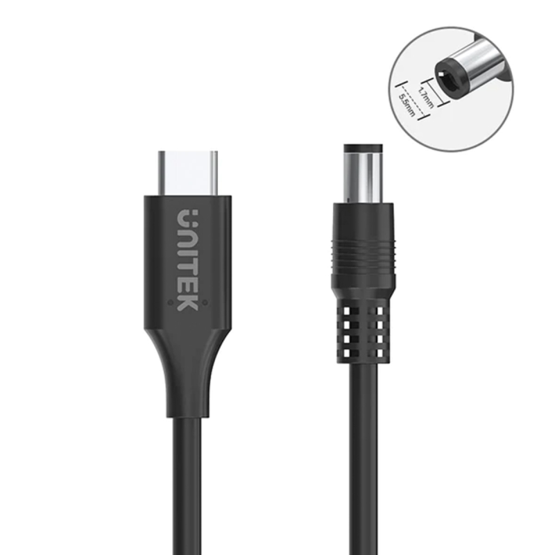 Kabel zasilający do laptopa Acer 65W USB-C - DC5,5