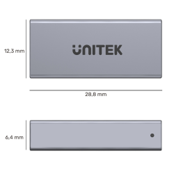 Unitek Łącznik USB-C(F) - USB-C(F) 8K 40Gbps 240W