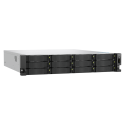 QNAP TS-h1277AXU-RP-R7-32G | 12-zatokowy serwer NAS, AMD Ryzen, 32GB RAM, 2x 10Gb Base-T, RP, RACK