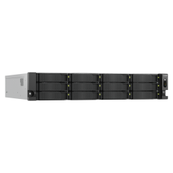 QNAP TS-h1277AXU-RP-R5-16G | 12-zatokowy serwer NAS, AMD Ryzen, 16GB RAM, 2x 10Gb Base-T, RP, RACK