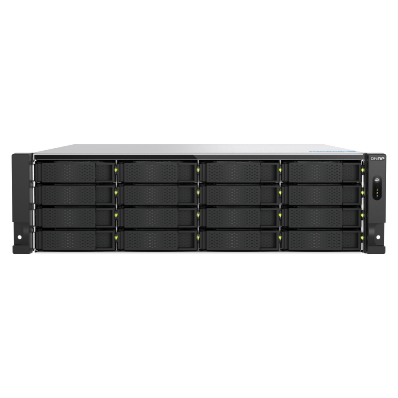 QNAP TS-h1677AXU-RP-R7-32G | 16-zatokowy serwer NAS, AMD Ryzen, 32GB RAM, 2x 10Gb Base-T, RP, RACK