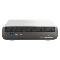 QNAP TBS-h574TX-i5-16G | 5-zatokowy serwer NASbook, Intel, 16GB RAM, 1x 10GBASE-T 1x 2.5GbE, Compact