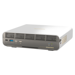 QNAP TBS-h574TX-i3-12G | 5-zatokowy serwer NASbook, Intel, 12GB RAM, 1x 10GBASE-T 1x 2.5GbE, Compact