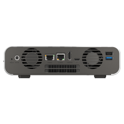 QNAP TBS-h574TX-i3-12G | 5-zatokowy serwer NASbook, Intel, 12GB RAM, 1x 10GBASE-T 1x 2.5GbE, Compact