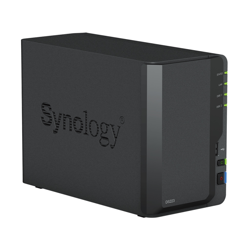 Synology DS223 /8T | 2-zatokowy serwer NAS w zestawie z... | PartsPC.pl