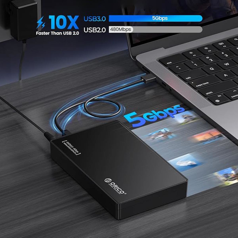 Orico Obudowa dysku SATA 3,5'' USB 5Gbps