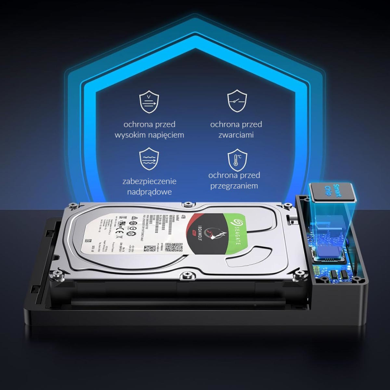 Orico Obudowa dysku SATA 3,5'' USB 5Gbps