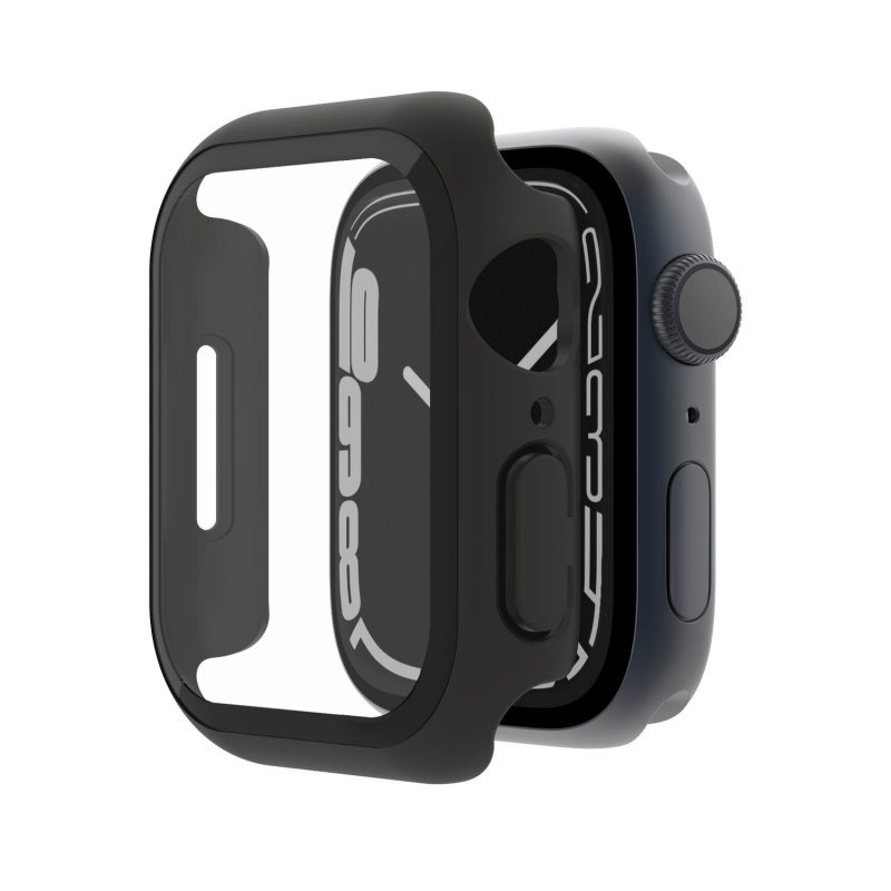 Belkin Szkło ochronne + Etui Apple Watch 2w1, 40mm/41mm, czarne